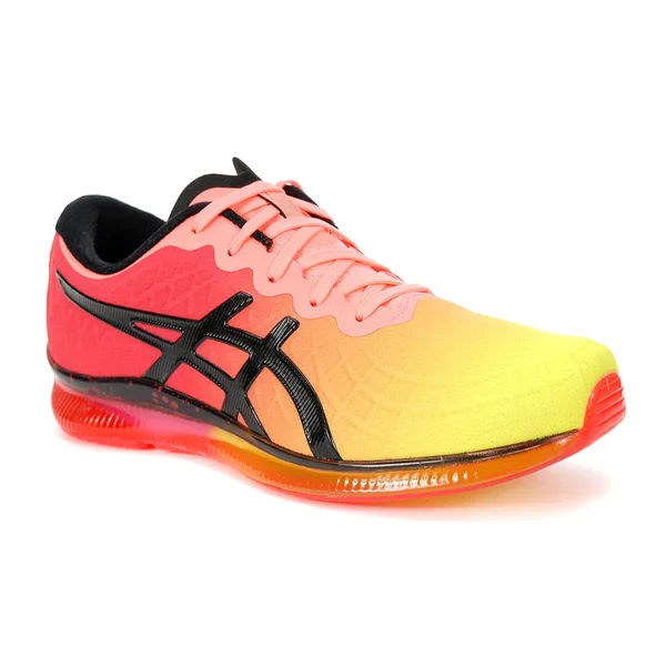 Asics Women's Gel-Quantum Infinity Running Shoes in Sour Yuzu/Black 7