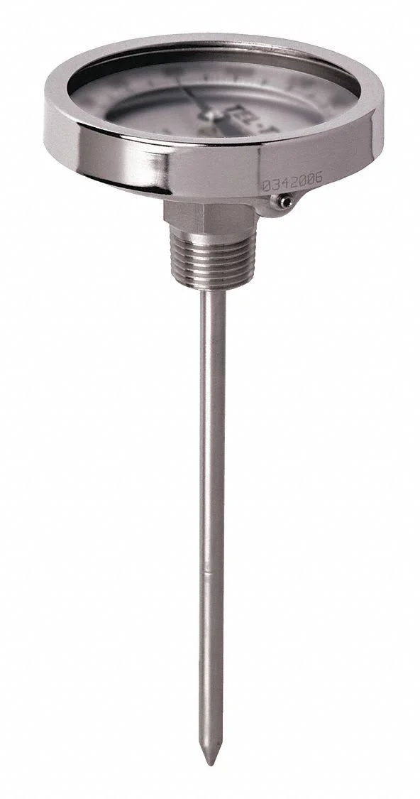 Tel-Tru Gt500R-0464 Analog Dial Thermometer - stem 4x22 L