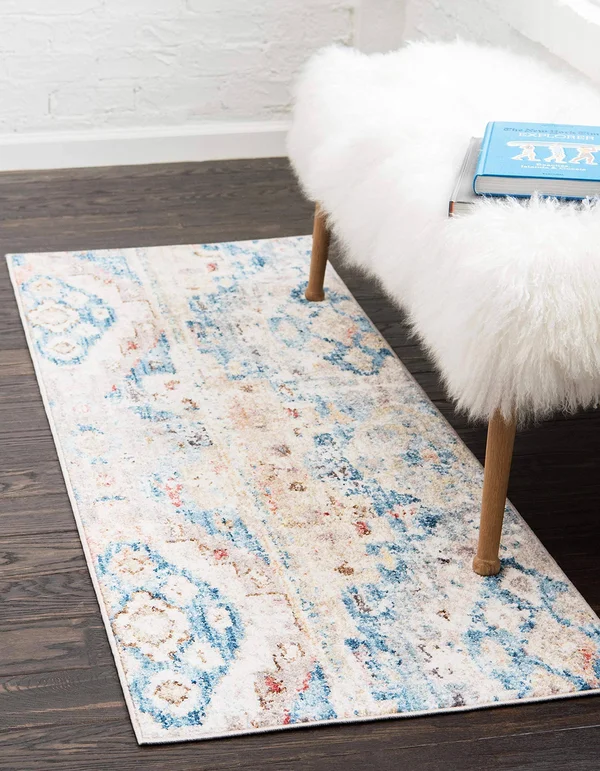 Unique Loom Malasana Basilica Rug - 2& 7 x 8& 2, Runner