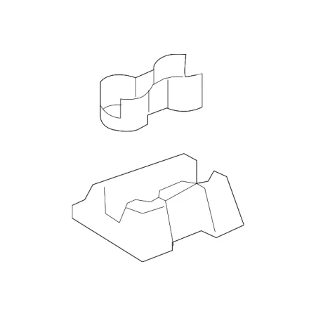 Genuine OE GM Rear Cup-holder 15133093