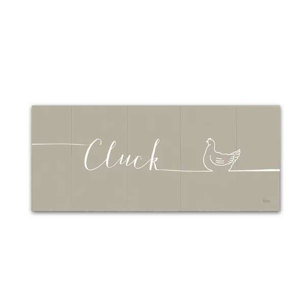 Trademark Art Veronique Charron 'Underlined Farm IV Greige' Canvas Art