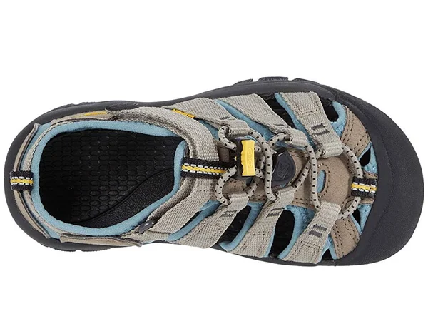 Keen Little Kids' Newport H2 Sandals Size 9, in Timberwolf/Smoke Blue