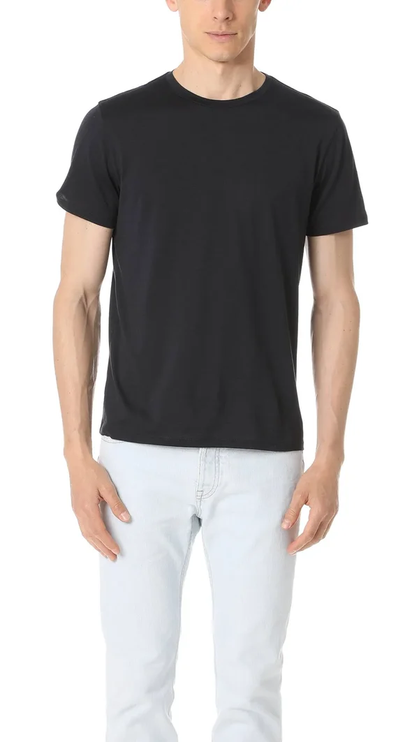 Theory Men's Claey Plaito Crew Neck Tee