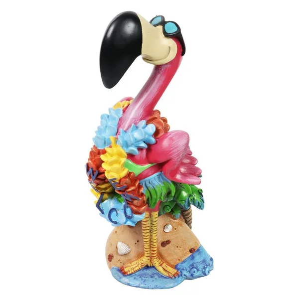 Exhart Beach Flamingo Statue