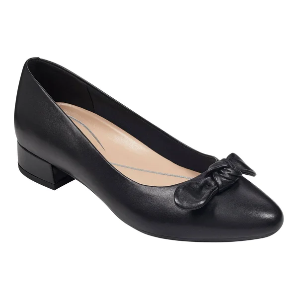 Easy Spirit Women's Calasee Pointed Toe Pump, Size: 6.5, Black