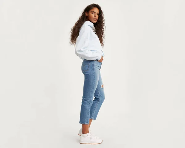 Levi&s Wedgie Jive Tone Straight Leg Jean