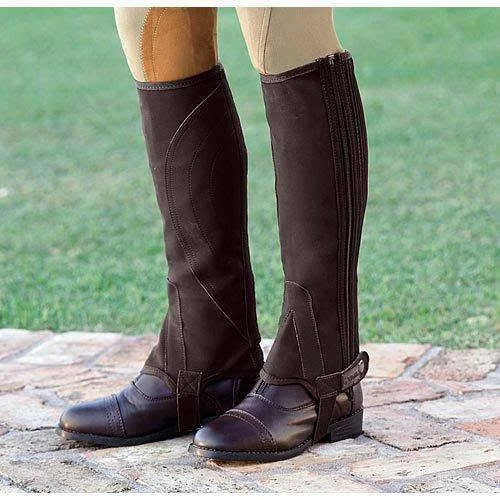 Dublin Easy-Care Half Chaps II - Brown