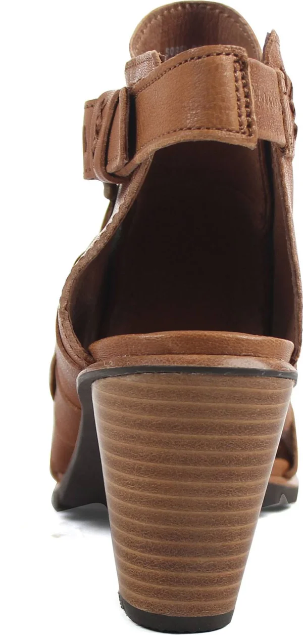 Sorel Women's Nadia Buckle Slingback - Size: 7, Camel Brown