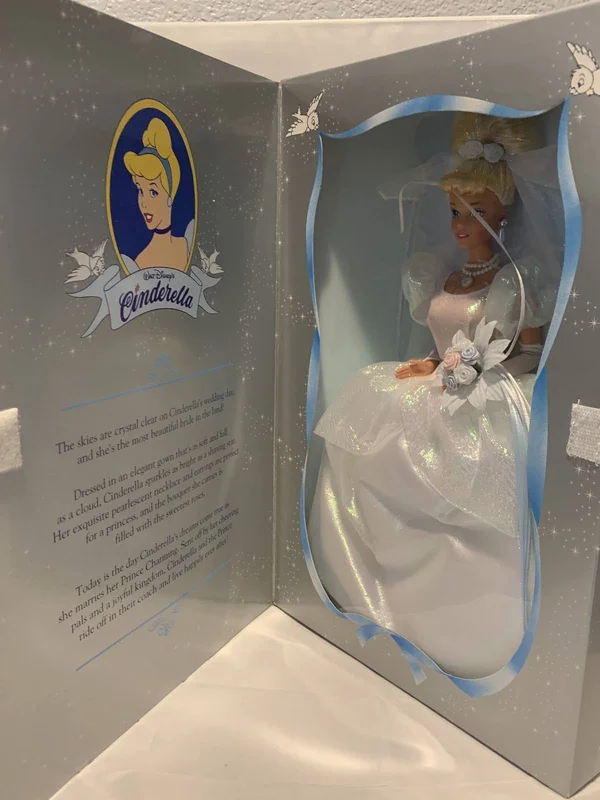 Mattel Disney Wedding Cinderella Barbie - 1995, 45th Anniversary