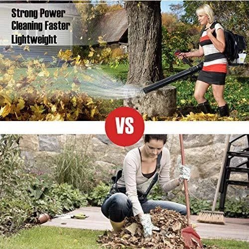 PX-Trunk GAS Leaf Blower 52cc 2 Cycle Engine Backpack - 21.9 x 19.3 x 13.1 inches
