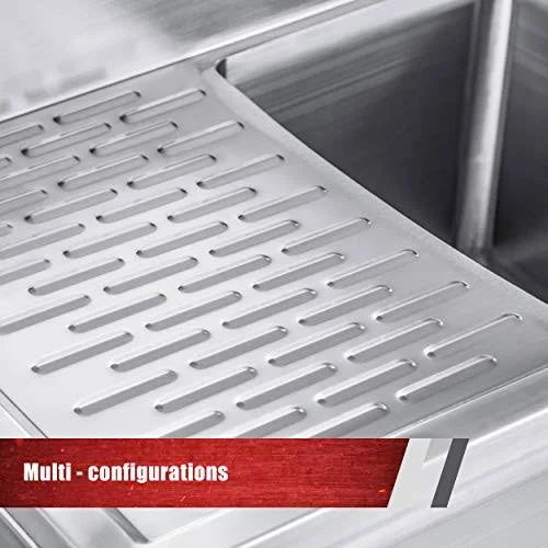 DuraSteel SCSM19393S18 38.5x22 L x 18.8x22 W Free Standing Service Sink with Faucet