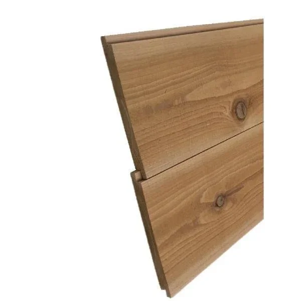 Pattern Stock 1 in. x 8 in. x 8 ft. Cedar Stk Shiplap Siding (6-Pack)