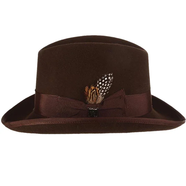 Stacy Adams Wool Hamburg Hat Men's Size: M