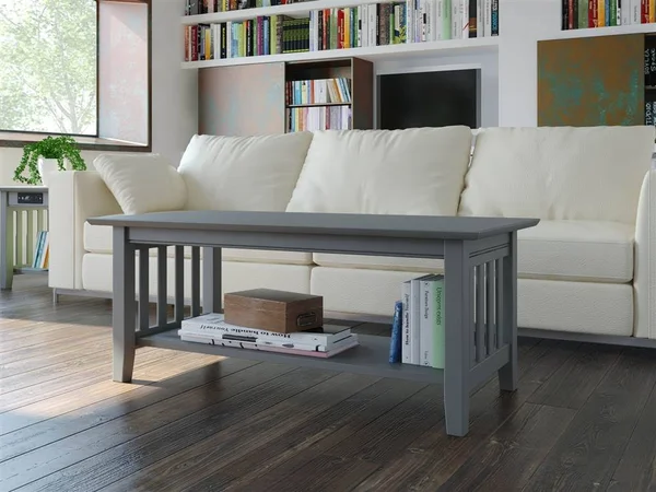 Atlantic Furniture Mission Coffee Table Grey