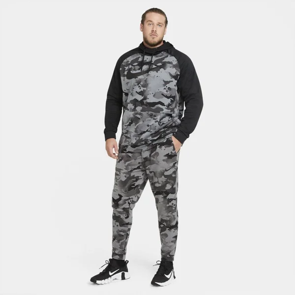 Nike Men's Dri-Fit Camo Training Pants, 4XL, Black