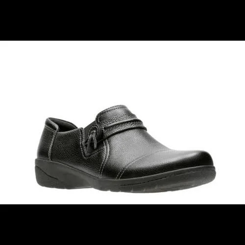 Clarks Cheyn Madi Black Tumbled (Size: 6.5 - Width: W)