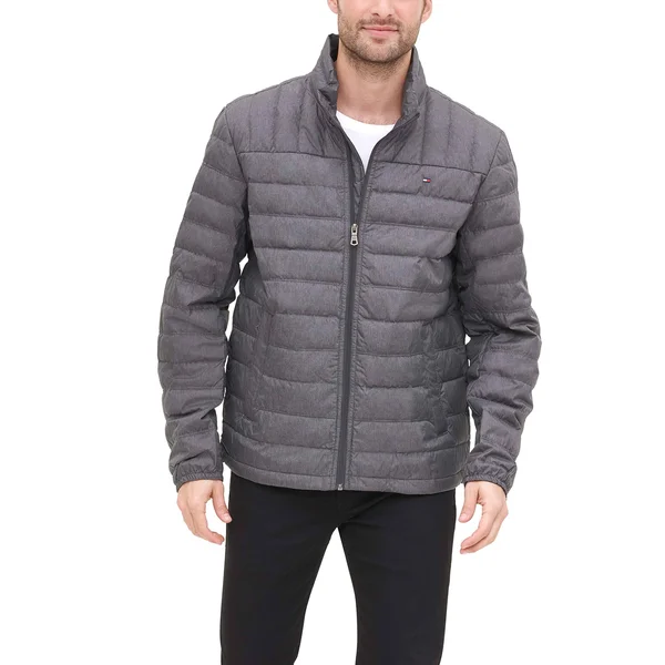 Tommy Hilfiger Mens Packable Down Puffer Jacket