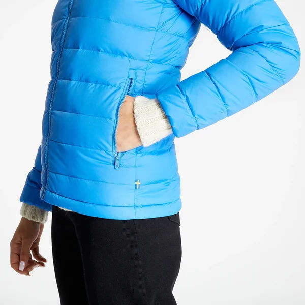 Fjallraven Women's Expedition Pack Down Hoodie Blue Xs