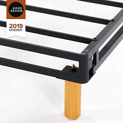 Zinus Good Design Winner Justina 11 inch Metal Mattress Foundation, Narrow Twin