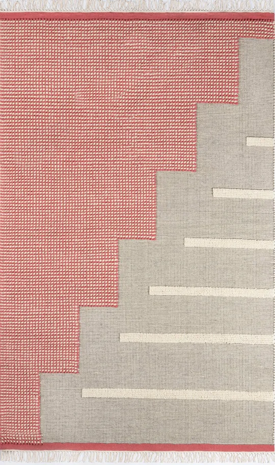 Novogratz Karl Area Rug, Pink, 2&3x22 x 8& Runner