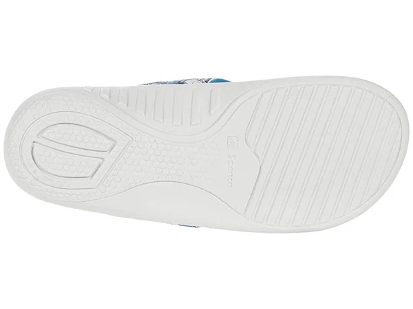 Spenco Yumi Tropical Women's Sandals Navy : 6 D - Wide