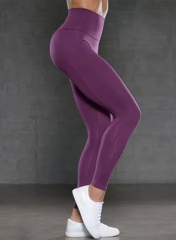 Women's Shape Leggings in Plum - Size M - Gym, Workout, Performance Leggings