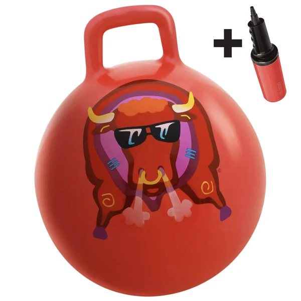 WALIKI Space Hopper Ball, Adults 13-101, Hippity Hop, Jumping Ball, Hopping Ball, Red 29”