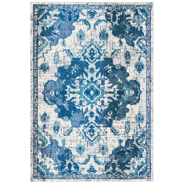 4' x 6' Rectangular Area Rug - Orange, Safavieh