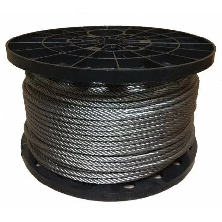 1/8 inch Stainless Steel Aircraft Cable Wire Rope 7x19 Type 304 (1000 Feet)