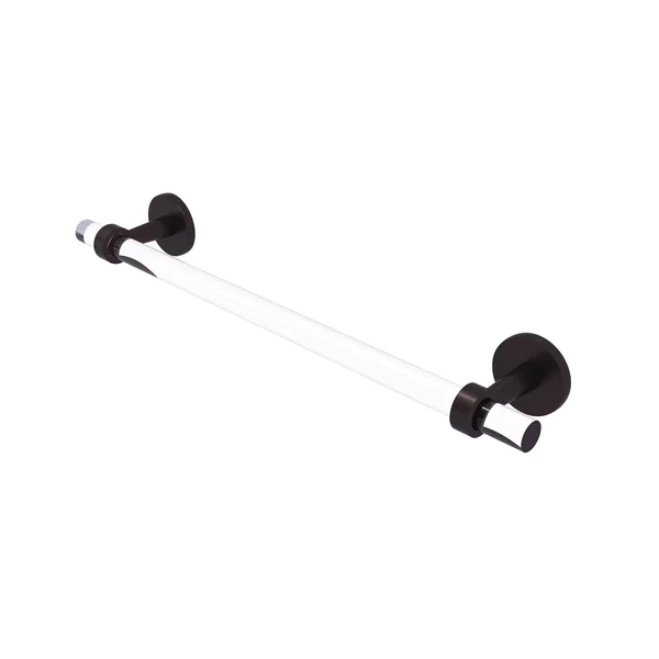 Allied Brass Clearview Collection 24 inch Towel Bar - Antique Bronze