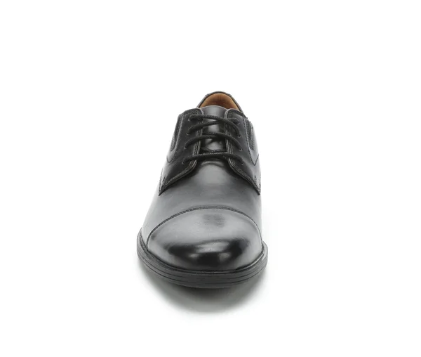 Clarks Mens Whiddon Cap Black Leather Size 14