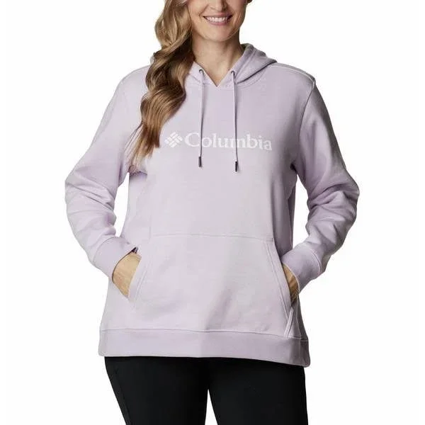 Columbia Women's Plus Size Logo Hoodie - 3X - Purple