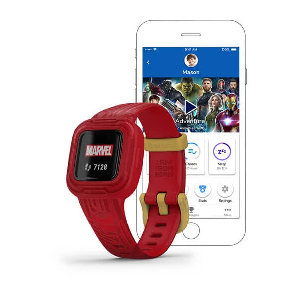 Garmin Vivofit Jr 3 Kids Fitness Tracker - Marvel Iron Man