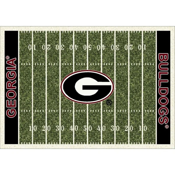 Imperial Georgia Bulldogs 4& x 6& Homefield Rug