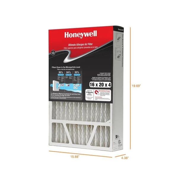 Honeywell 16 in. x 20 in. x 4 in. FPR 10 Air Cleaner Filter - 554