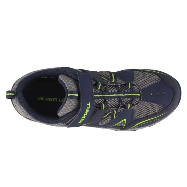 Merrell Kid's Trail Chaser Shoe, Size: 5, Navy/Green