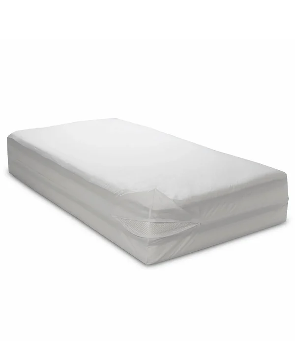 BedCare All-Cotton Allergy 18 in. Deep Cal King Mattress Cover