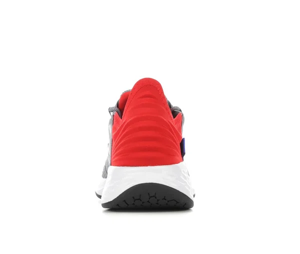 New Balance Kids& Fresh Foam Roav - Grey/Red (Size 3.5)