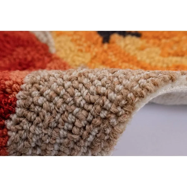 Liora Manne Ravella Icelandic Poppies Indoor/Outdoor Rug Natural 42x22x66x22