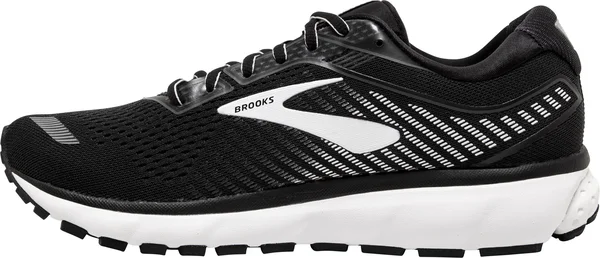 Brooks Ghost 12 11.5, Black/Ebony/White (Men's)
