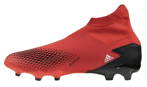 Adidas Predator 20.3 Laceless FG Red/White/Black 9