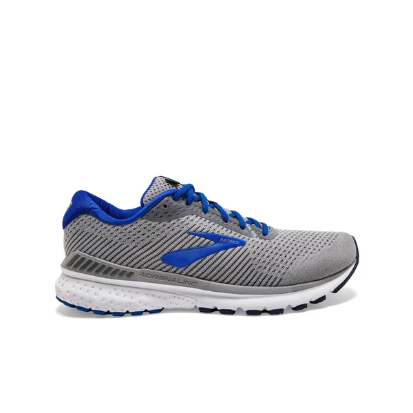 Brooks Men's Adrenaline GTS 20 - Grey - Blue - Navy - 9.5 - B