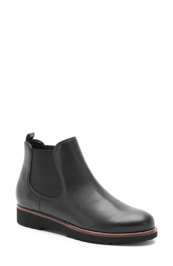 Roman Waterproof Leather Chelsea Boots