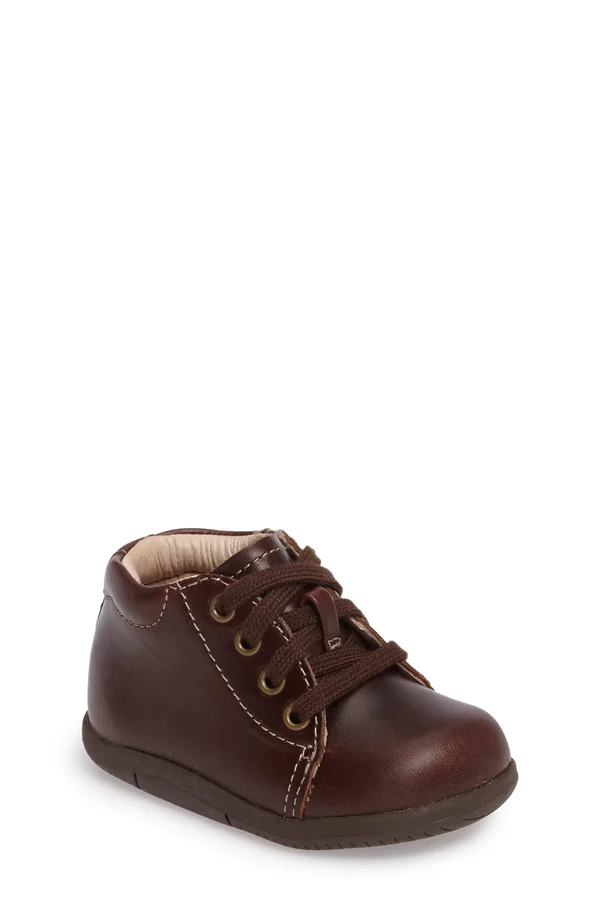Infant Stride Rite Elliott Boot, Size 3.5 XW - Brown