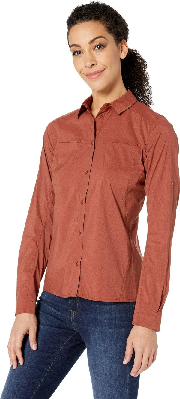 Arc&teryx Fernie Long Sleeve Shirt Women's Clothing Redox : XL