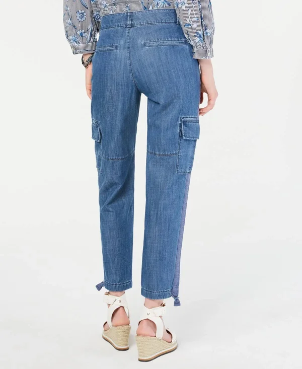 Tommy Hilfiger Patch-Pocket Utility Jeans - Created for Macy&s - Bayside