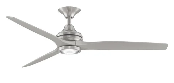 Fanimation Spitfire Ceiling Fan - FP6721BBN-60BN-LK - Color: Nickel - Blade Color: Brushed Nickel Blades