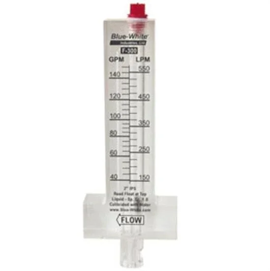 Blue White F-300 Series Flowmeter for 1.5x22 PVC Pipe F30150P