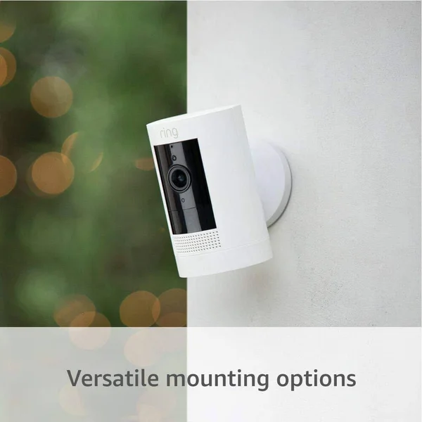 Ring Stick Up Indoor/Outdoor 1080p WiFi Battery Security Camera - White 3rd Gen freeshipping - Pro-Distributing