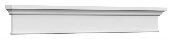 128 inch Bottom Width x 131 1/8 inch Top Width x 6 1/8 inchh x 1/2 inchp Craftsman Crosshead